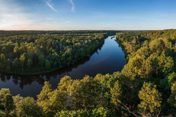istock River Gauja next to Ramkalni, Latvia 2162428008