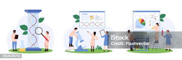 Genetic Code Science Drawings Genetic Code Development Chemical Research In Laboratory Analysis By ...