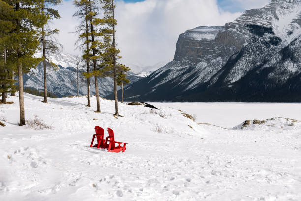 istock Serene Snowy Mountains of Alberta 2162432636