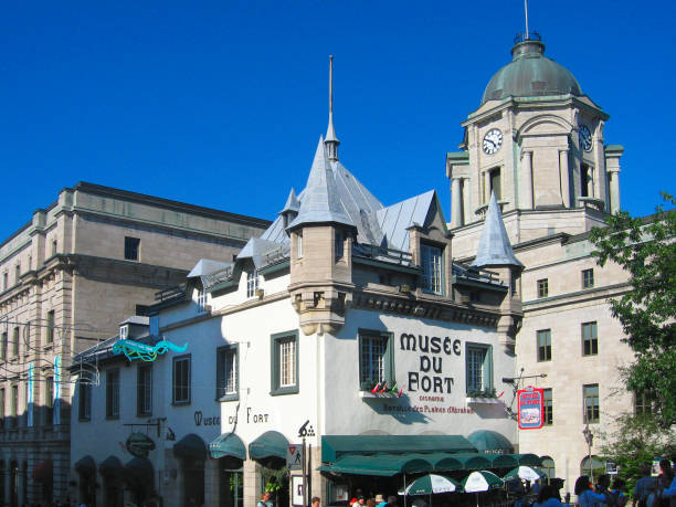 Musée du Fort  on the military history of Québec City, history museum facade  \