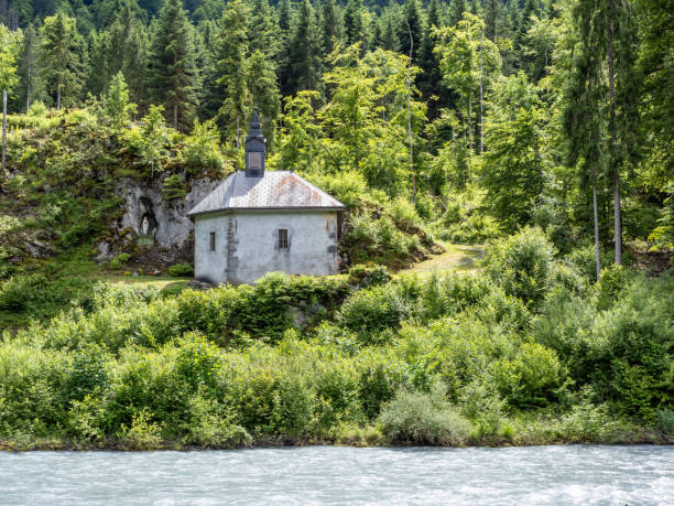 istock Small chapel in Sixt Fer a Cheval,  France 2162435544