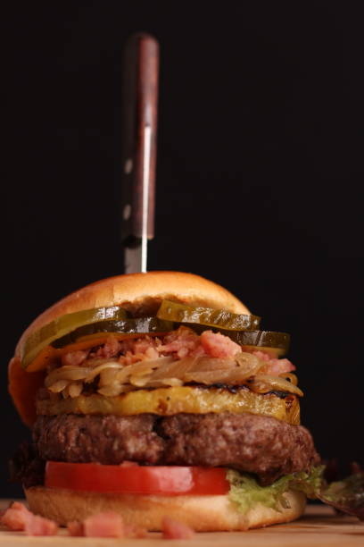 istock Burgers on the table 2162436303