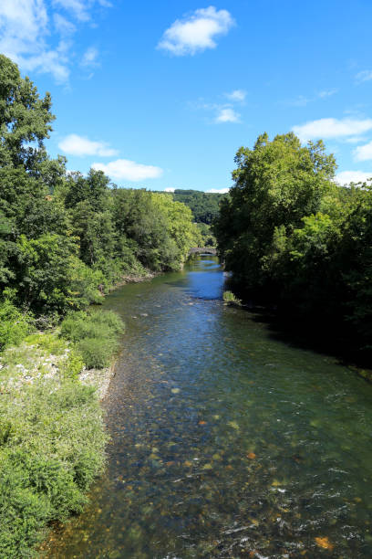 istock The Bidasoa River as it passes through Bera town 2162437029