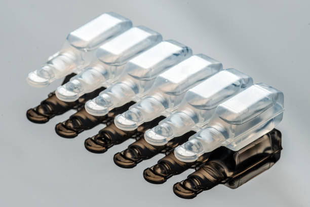 Single use artificial tear lubricant eye drops containers, tubes