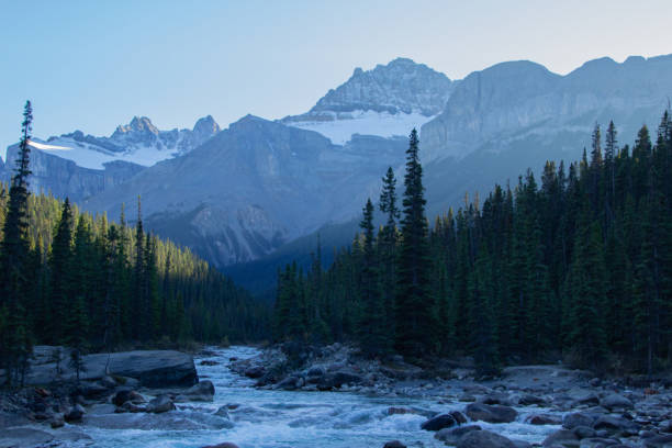istock Mistaya Canyon, Rocky Mountains, Canada. 2162443642