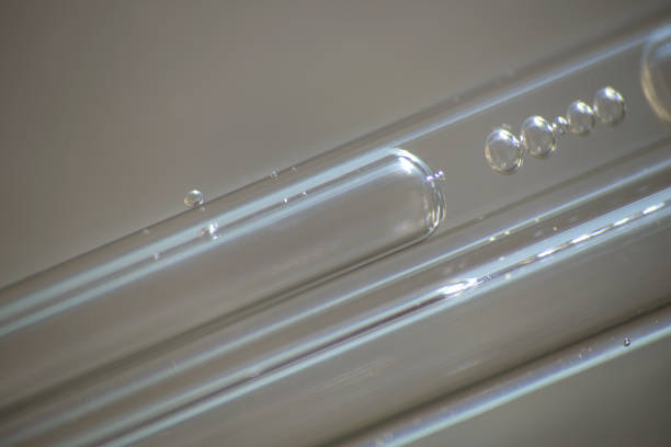 Alcohol Lamp And Test Tube In The Experiment