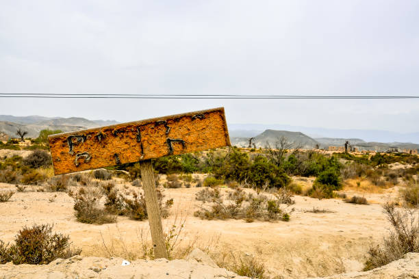 istock Desert Tabernas in Almeria Province Spain 2162454037