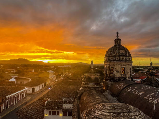istock Sunset in Granada Nicaragua 2162459738