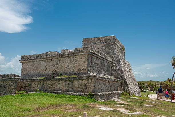 Image of archarological site of Tulum in Mexico