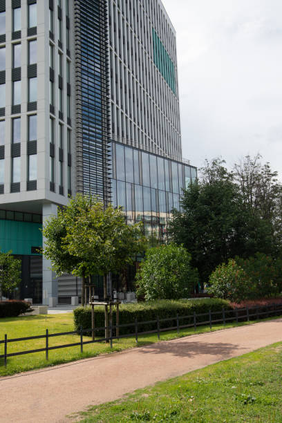 istock Modern business centre near the park 2162468678