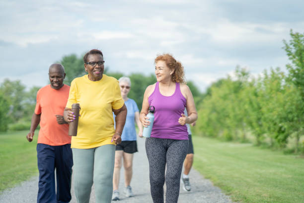 istock Seniors Outdoor Walking 2162469597