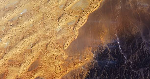 A Martian terrain with vast, dust-coated plains
