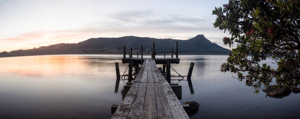 istock Opoutere Wharf on Wharekawa River 2162477097