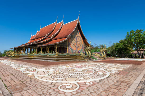 Sirindhorn Wararam Temple, Ubon Ratchathani, Thailand