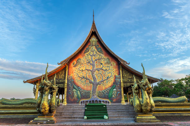 Sirindhorn Wararam Temple, Ubon Ratchathani, Thailand