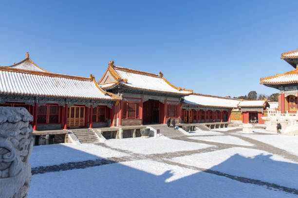 istock China Forbidden City snow view 2162477349
