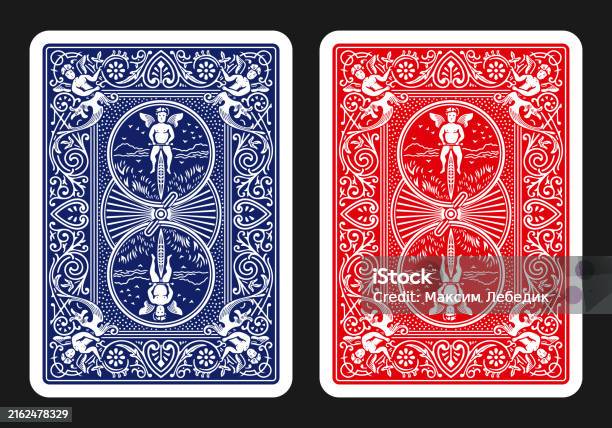 Card Game Reverse Card Pattern The Reverse Side Of A Playing Card Back Side Reverse Of Playing Cards ...