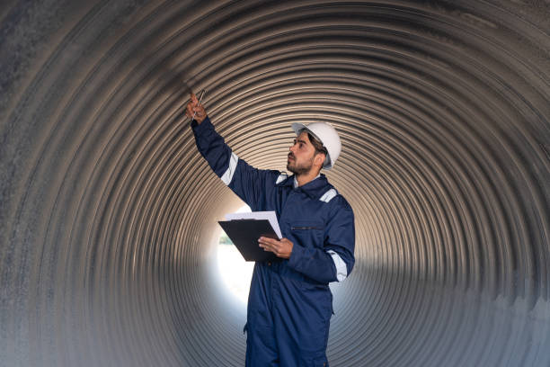 istock Mechanical engineer wearing safety uniform checking and inspection pipeline . 2162482095