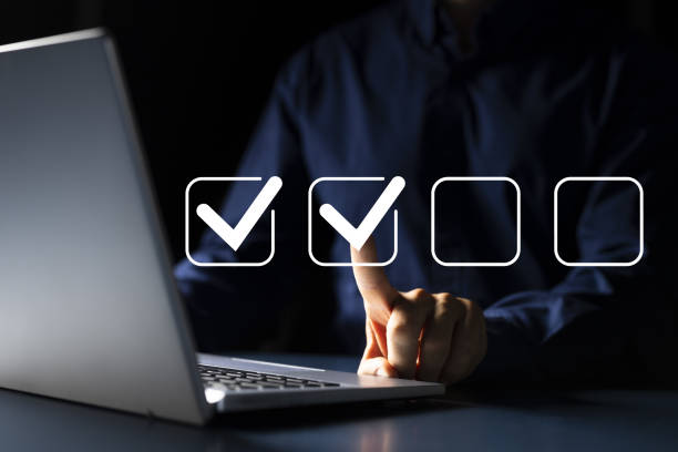 istock Analyzing Consumer Choice: Young Caucasian Man Conducting Online Business 2162485916