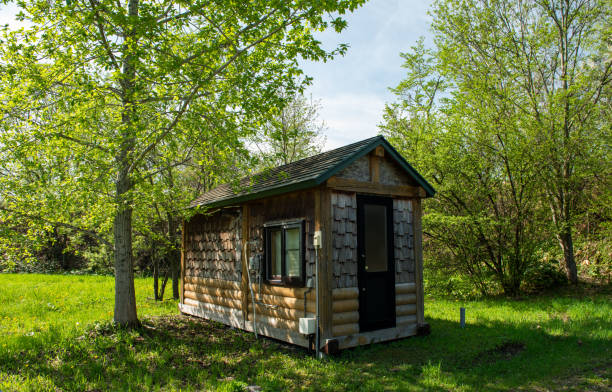 istock Small hut in the shade 2162486923