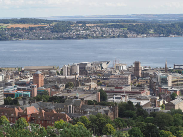 istock Aerial view of Dundee from Law hill 2162488657