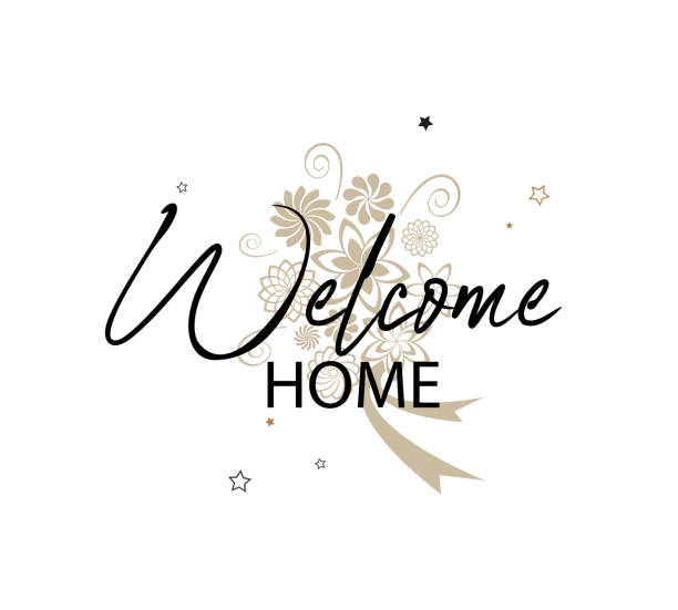 Home Welcome 70+ Visiting New Homes Stock Illustrations, Royalty-Free Vector ...