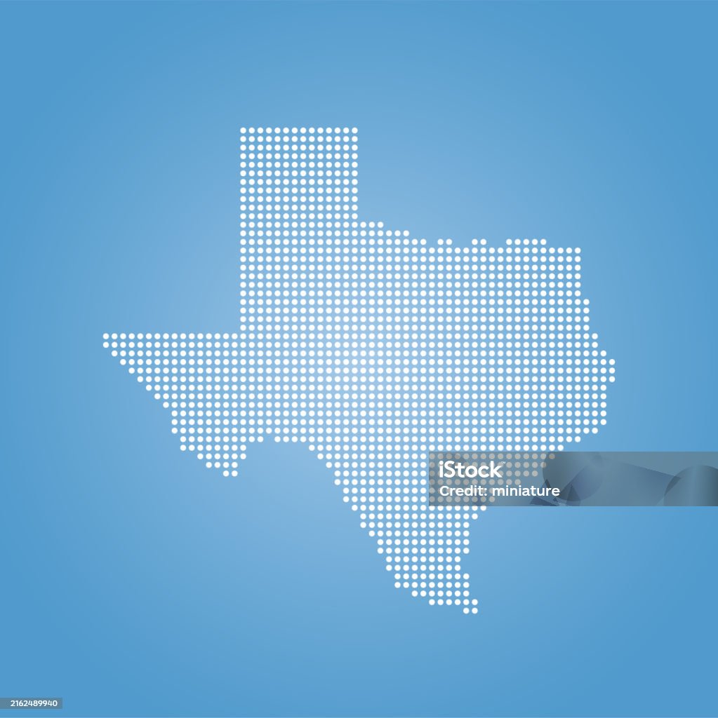 Random Texas Map Texas Map Stock Illustration - Download Image Now - Abstract, American ...