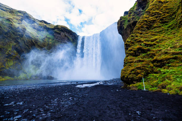 istock Skogafoss Waterfall - Iceland's Majestic Natural Wonder 2162490973