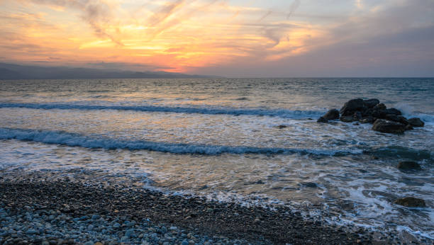 istock beach on the Mediterranean coast autumn 2023 15 2162492678