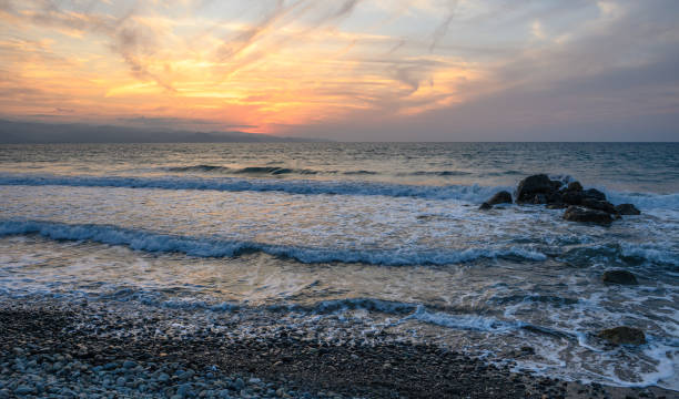 istock beach on the Mediterranean coast autumn 2023 15 2162492681