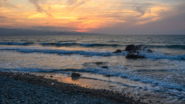 istock beach on the Mediterranean coast autumn 2023 13 2162492684