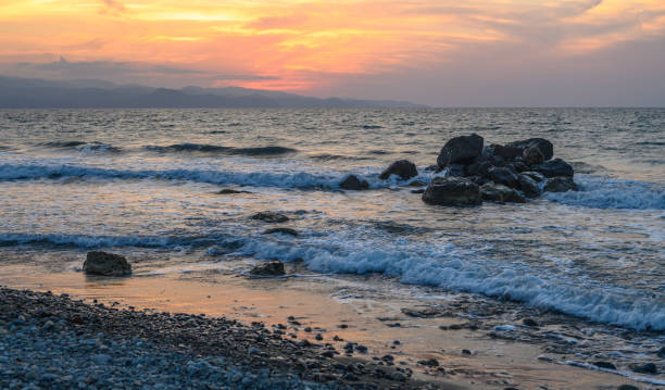 istock beach on the Mediterranean coast autumn 2023 12 2162492687