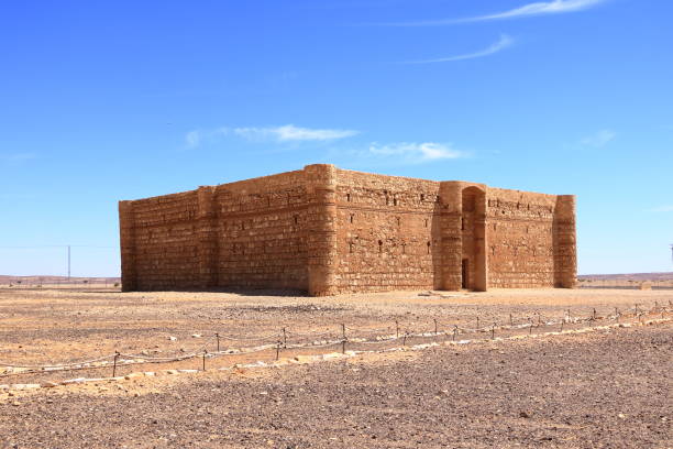istock Qasr Kharana (sometimes Harrana, al-Kharanah, Kharaneh, Kharana or Hraneh), desert castle in eastern Jordan 2162494930