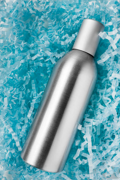 istock Bottle in shred paper 2162500381