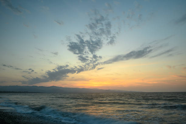 istock sunset evening sky view over the Mediterranean sea 2 2162502173