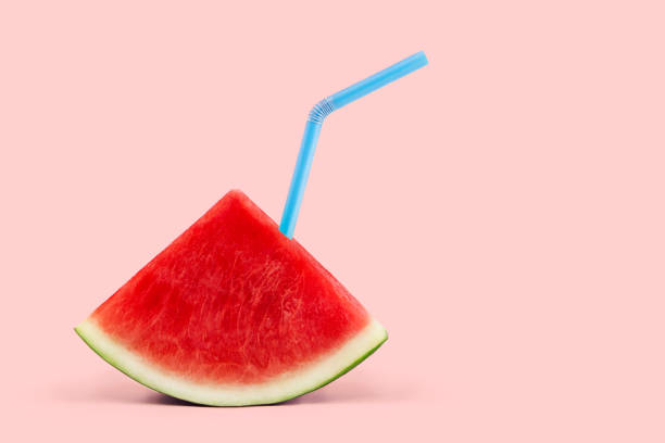 istock Watermelon Juice on Pink Background 2162506805