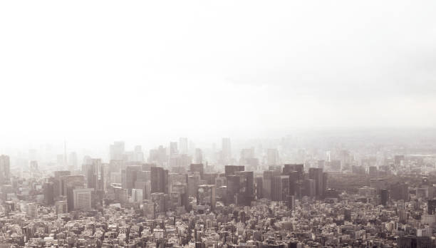 Tokyo cityscape in Japan.