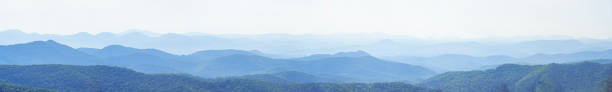 istock Panorama Along Blue Ridge Parkway: Mills River Valley Overlook, North Carolina 2162543219