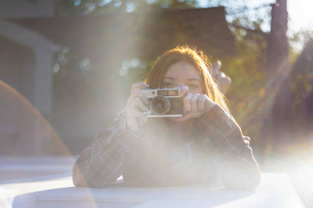 istock Gen Z with vintage camera 2162547533