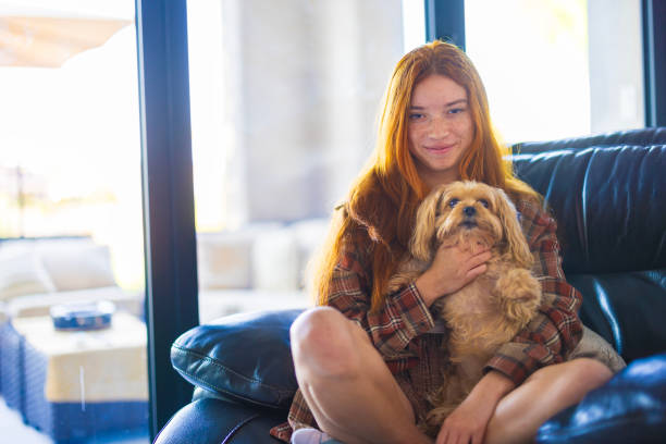 istock Gen Z with pet dog 2162548506