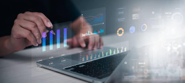 istock innovative business dashboards data analysis kpi financial digital erp performance UI report system 2162558683