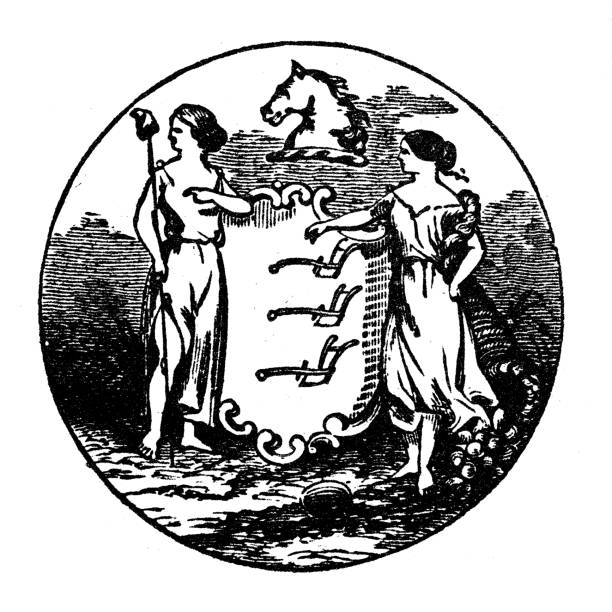Seal of USA states: New Jersey