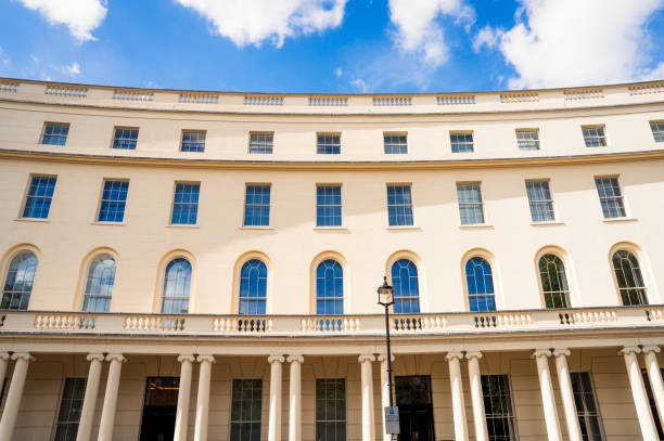 istock Properties on London's Park Crescent 2162562322