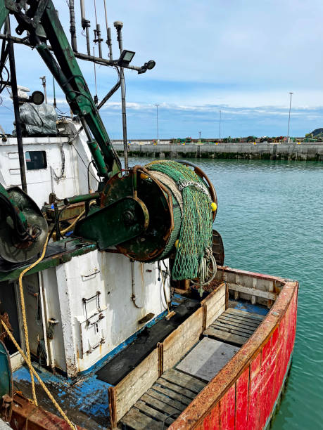 Boats in the port of Saint Jean de Luz, in the French Basque country