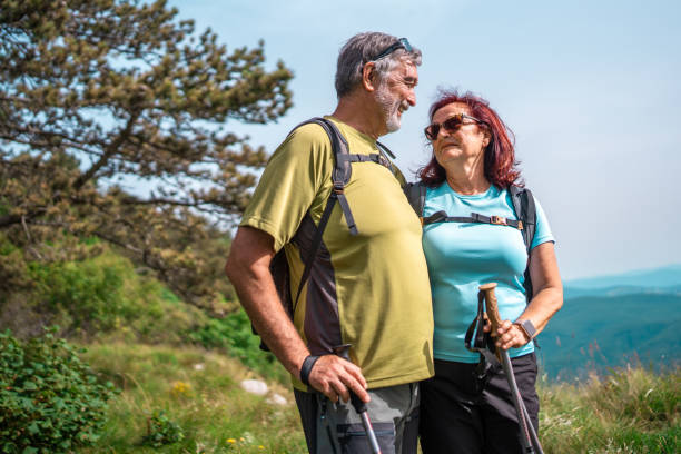 istock Senior Couple Enjoying Hike in Nature 2162572933