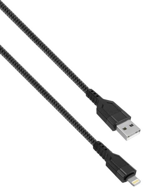 istock cable with Lightning and USB connector, on white background in insulation 2162573175