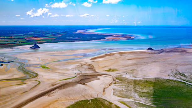 istock Mont Saint Michel bay in French normandy 2162577497