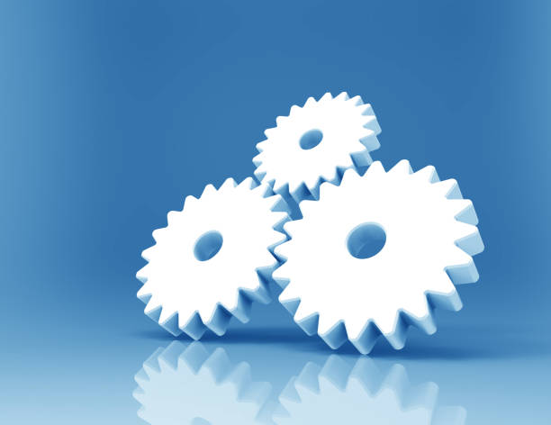 istock Gears, minimal teamwork business concept 2162579812