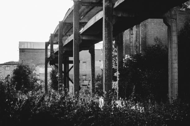 Abandoned chemical plant. Maardu, Estonia