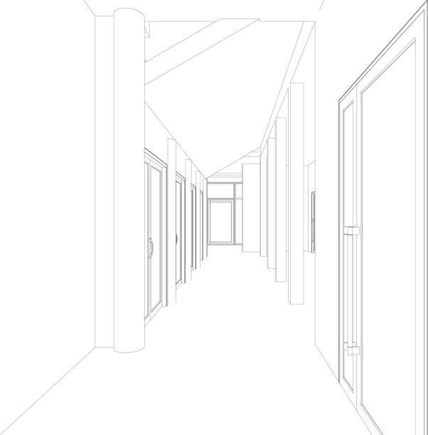 istock 3D illustration of residential project 2162596231